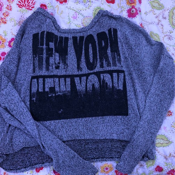 Sweaters - "new york" longsleee